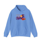 Happy Halloween unisex Heavy Hooded Sweatshirt