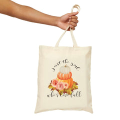 Fall cotton Canvas Tote Bag