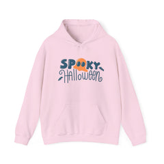 Spooky Halloween unisex Heavy Hooded Sweatshirt