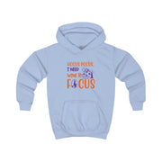 Hocus Pocus, I Need Wine To Focus Kids Hoodie