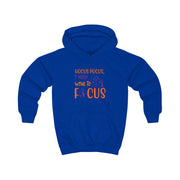 Hocus Pocus, I Need Wine To Focus Kids Hoodie