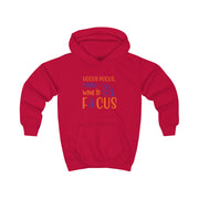 Hocus Pocus, I Need Wine To Focus Kids Hoodie