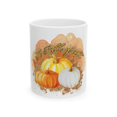 Fall ceramic Mug, 11oz