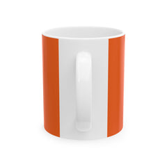 Bows and Boos Y’all Orange Halloween Mug, 11oz