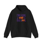 I am here for the boos unisex Heavy Blend™ Hooded Sweatshirt