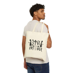 31st Oktober Cotton Canvas Tote Bag