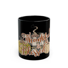 Fall black Mug 11oz