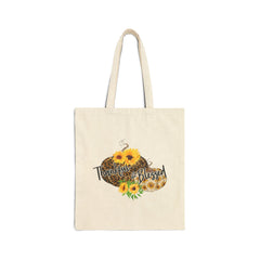 Fall cotton Canvas Tote Bag