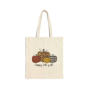 Fall cotton Canvas Tote Bag