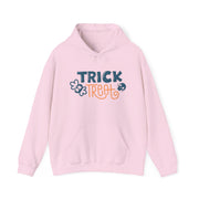 Trick or Treat unisex Heavy Hooded Sweatshirt