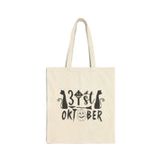 31st Oktober Cotton Canvas Tote Bag