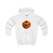 minecraft pumpkin halloween Kids Hoodie