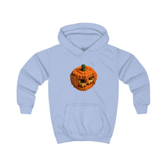 minecraft pumpkin halloween Kids Hoodie