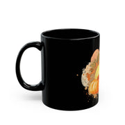 Fall black Mug 11oz