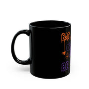 Eat, drink, and be scary black Mug 11oz