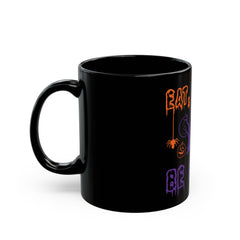 Eat, drink, and be scary black Mug 11oz