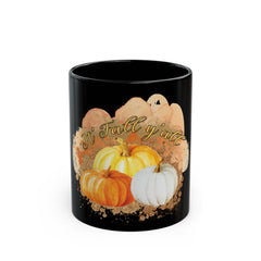 Fall black Mug 11oz