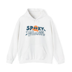 Spooky Halloween unisex Heavy Hooded Sweatshirt