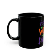 Resting witch face black Mug 11oz