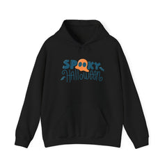 Spooky Halloween unisex Heavy Hooded Sweatshirt