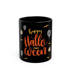 Happy Halloween black Mug 11oz