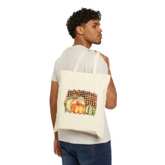 Fall cotton Canvas Tote Bag