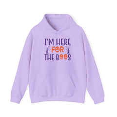 I am here for the boos unisex Heavy Blend™ Hooded Sweatshirt