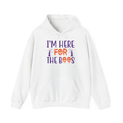 I am here for the boos unisex Heavy Blend™ Hooded Sweatshirt