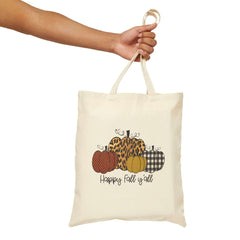 Fall cotton Canvas Tote Bag