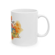 Fall ceramic Mug, 11oz