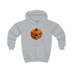 minecraft pumpkin halloween Kids Hoodie