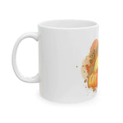 Fall ceramic Mug, 11oz