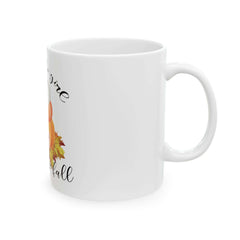 Fall ceramic Mug, 11oz