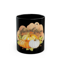 Fall black Mug 11oz