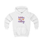 Witches Be Crazy Kids Hoodie