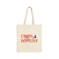 Candy inspector cotton Canvas Tote Bag