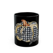 Fall black Mug 11oz