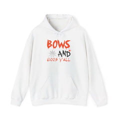 Bows and Boos y’all Halloween Theme Hoodie