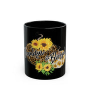 Fall black Mug 11oz