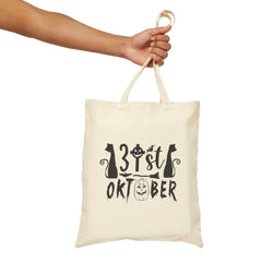 31st Oktober Cotton Canvas Tote Bag