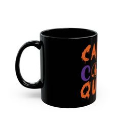 Candy corn queen black Mug 11oz