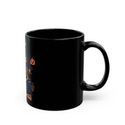 Trick or Treat black Mug 11oz