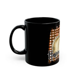 Fall black Mug 11oz