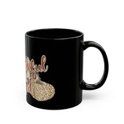 Fall black Mug 11oz